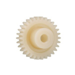 Igus Iguform S270 45 Teeth Spur Gear, 2 Module, 14mm Bore Diam, 90mm Pitch Diam, 30mm Hub Diam