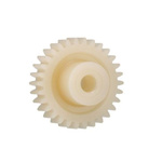 Igus Igutek P360 90 Teeth Spur Gear, 2 Module, 20mm Bore Diam, 180mm Pitch Diam, 40mm Hub Diam