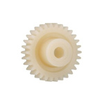 Igus Igutek P360 95 Teeth Spur Gear, 2 Module, 20mm Bore Diam, 190mm Pitch Diam, 40mm Hub Diam
