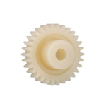 Igus Igutek P360 20 Teeth Spur Gear, 2.5 Module, 10mm Bore Diam, 50mm Pitch Diam, 20mm Hub Diam