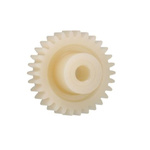 Igus Igutek P360 28 Teeth Spur Gear, 2.5 Module, 12mm Bore Diam, 70mm Pitch Diam, 24mm Hub Diam