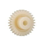 Igus Igutek P360 36 Teeth Spur Gear, 2.5 Module, 14mm Bore Diam, 90mm Pitch Diam, 30mm Hub Diam