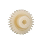 Igus Igutek P360 95 Teeth Spur Gear, 2.5 Module, 20mm Bore Diam, 237.5mm Pitch Diam, 40mm Hub Diam