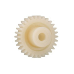 Igus Igutek P360 15 Teeth Spur Gear, 3 Module, 12mm Bore Diam, 45mm Pitch Diam, 24mm Hub Diam