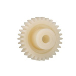 Igus Igutek P360 30 Teeth Spur Gear, 3 Module, 14mm Bore Diam, 90mm Pitch Diam, 28mm Hub Diam