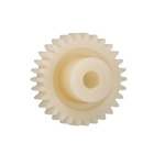 Igus Igutek P360 35 Teeth Spur Gear, 3 Module, 16mm Bore Diam, 105mm Pitch Diam, 32mm Hub Diam