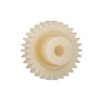 Igus Igutek P360 38 Teeth Spur Gear, 3 Module, 16mm Bore Diam, 114mm Pitch Diam, 32mm Hub Diam