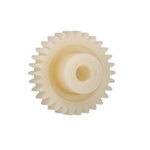 Igus Igutek P360 50 Teeth Spur Gear, 3 Module, 20mm Bore Diam, 150mm Pitch Diam, 40mm Hub Diam
