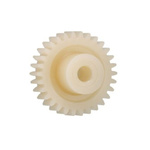 Igus Igutek P360 55 Teeth Spur Gear, 3 Module, 20mm Bore Diam, 165mm Pitch Diam, 40mm Hub Diam