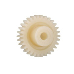 Igus Igutek P360 60 Teeth Spur Gear, 3 Module, 20mm Bore Diam, 180mm Pitch Diam, 40mm Hub Diam