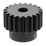 RS PRO Steel 20 Teeth Spur Gear, 1.5 Module, 8mm Bore Diam, 30mm Pitch Diam, 24mm Hub Diam