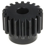 RS PRO Steel 18 Teeth Spur Gear, 2 Module, 12mm Bore Diam, 36mm Pitch Diam, 30mm Hub Diam