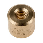 RS PRO Cylindrical Nut For Lead Screw, For Shaft Dia. 10mm