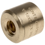 RS PRO Cylindrical Nut For Lead Screw, For Shaft Dia. 12mm