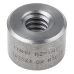 RS PRO Cylindrical Nut For Lead Screw, For Shaft Dia. 14mm