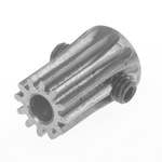 RS PRO Steel 12 Teeth Spur Gear, 0.5 Module, 3mm Bore Diam, 6mm Pitch Diam, 8mm Hub Diam