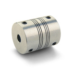 Ruland Beam Coupling, 19mm Outside Diameter, 4mm Bore, 22.9mm Length Coupler