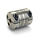 Ruland Beam Coupling, 15mm Outside Diameter, 5mm Bore, 20mm Length Coupler