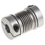 Huco Bellows Coupling, 16mm Outside Diameter, 6mm Bore, 23mm Length Coupler