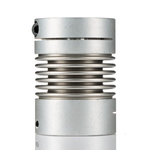 Huco Bellows Coupling, 45mm Outside Diameter, 16mm Bore, 63mm Length Coupler