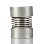 Huco Bellows Coupling, 16mm Outside Diameter, 3mm Bore, 21mm Length Coupler