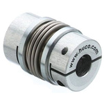 Huco Bellows Coupling, 45mm Outside Diameter, 20mm Bore, 63mm Length Coupler