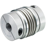 Huco Bellows Coupling, 26mm Outside Diameter, 12mm Bore, 37.5mm Length Coupler