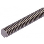 RS PRO Lead Screw, 18mm Shaft Diam. , 1000mm Shaft Length