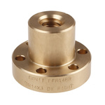 RS PRO Flanged Round Nut For Lead Screw, For Shaft Dia. 14mm