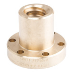 RS PRO Flanged Round Nut For Lead Screw, For Shaft Dia. 22mm