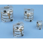 Huco Specialist Coupling, 19mm Outside Diameter, 3mm Bore, 34.5mm Length Coupler