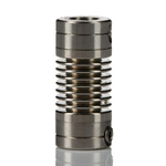 Huco Bellows Coupling, 6.4mm Outside Diameter, 3mm Bore, 14mm Length Coupler