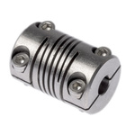 Huco Beam Coupling, 13mm Outside Diameter, 4mm Bore, 19.1mm Length Coupler