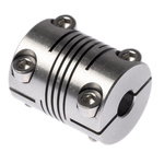 Huco Beam Coupling, 16mm Outside Diameter, 5mm Bore, 20.3mm Length Coupler