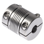 Huco Beam Coupling, 25mm Outside Diameter, 8mm Bore, 31.8mm Length Coupler