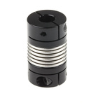 Ruland Bellows Coupling, 15mm Outside Diameter, 6mm Bore, 27.2mm Length Coupler