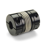 Ruland Bellows Coupling, 33mm Outside Diameter, 8mm Bore, 42.9mm Length Coupler
