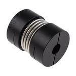 Ruland Bellows Coupling, 41.3mm Outside Diameter, 12mm Bore, 50.8mm Length Coupler