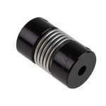 Ruland Bellows Coupling, 19mm Outside Diameter, 5mm Bore, 30.2mm Length Coupler