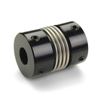 Ruland Bellows Coupling, 19mm Outside Diameter, 6mm Bore, 30.2mm Length Coupler