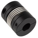 Ruland Bellows Coupling, 51mm Outside Diameter, 20mm Bore, 58.7mm Length Coupler