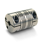 Ruland Beam Coupling, 38mm Outside Diameter, 15mm Bore, 57.2mm Length Coupler