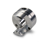 Ruland Beam Coupling, 15mm Outside Diameter, 6mm Bore, 21.8mm Length Coupler