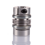 Huco Bellows Coupling, 26mm Outside Diameter, 12mm Bore, 37.5mm Length Coupler
