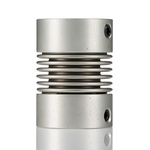 Huco Bellows Coupling, 45mm Outside Diameter, 16mm Bore, 19.5mm Length Coupler