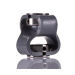 Huco Double Loop Elastomer, 6mm Bore, 56mm Length Coupler
