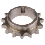 RS PRO 15 Tooth Taper Bush Sprocket 12B-1 Chain Type