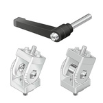 Bosch Rexroth Universal Joint 3842543401, Double, Plain, Bore 10mm, 40 x 40mm Length