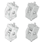 Bosch Rexroth Universal Joint 3842543404, Double, Plain, Bore 10mm, 45 x 45mm Length