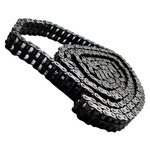 SKF 04B Duplex Roller Chain, 10ft, PHC, BS